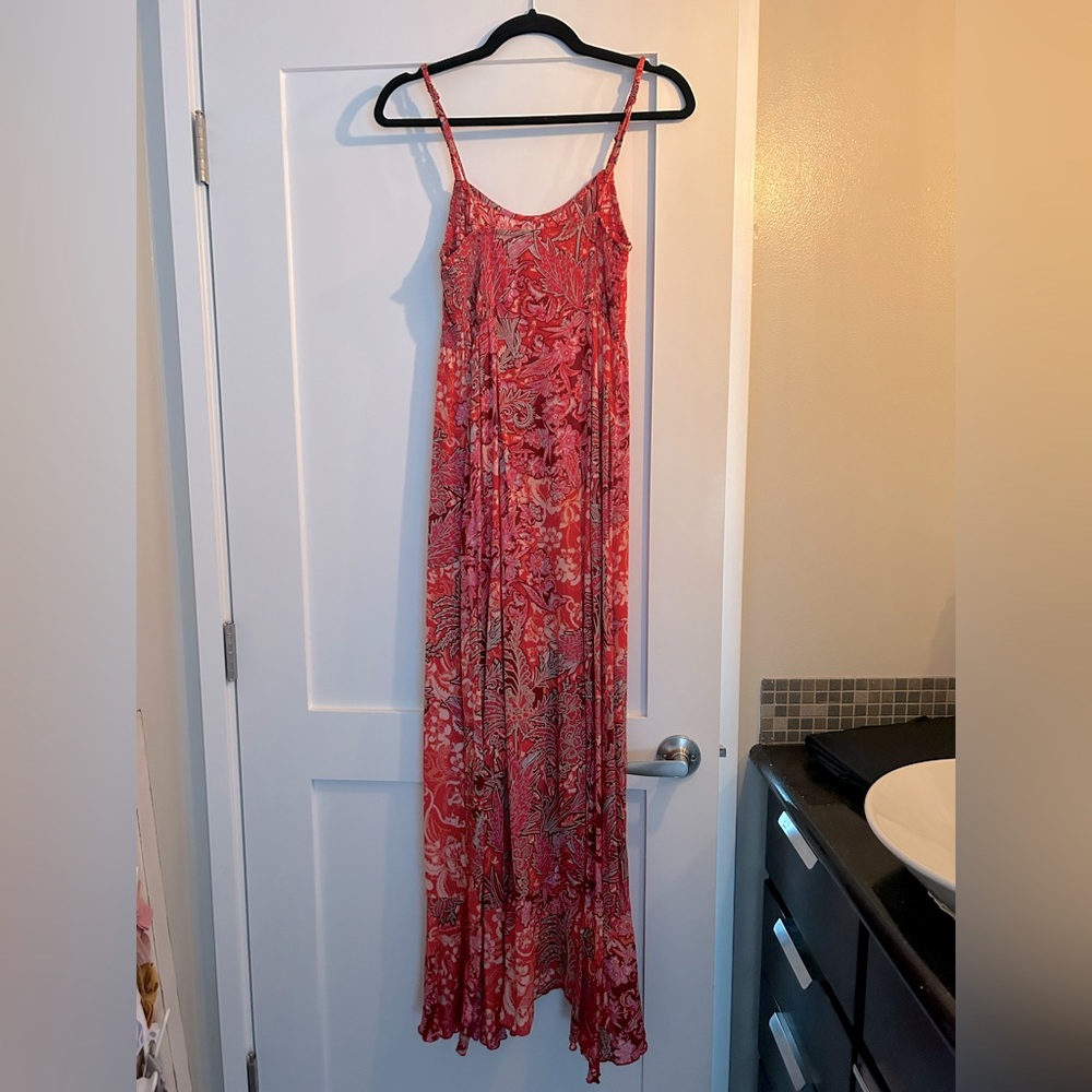 Free People Intimately long Maxi in Paisley Print